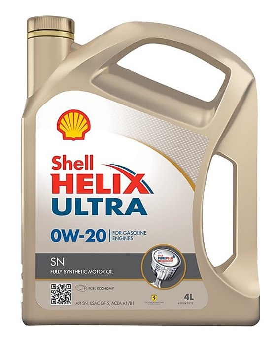 Shell Helix Ultra SN 0W-20 motor oil pack