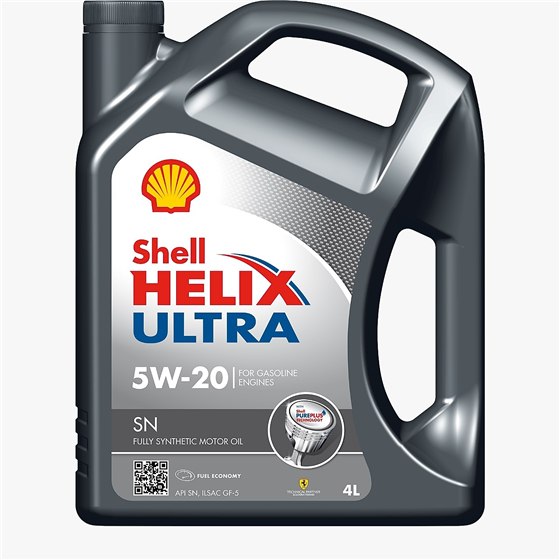 Shell Helix Ultra SN 5W-20 motor oil pack